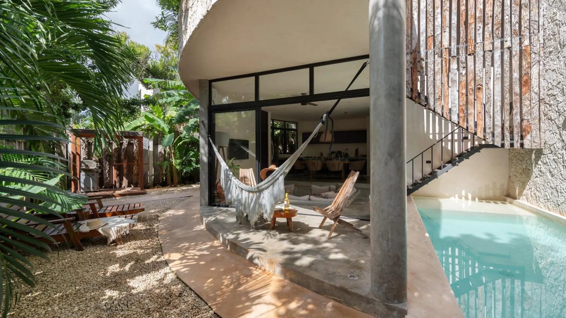 빌라 Auralis Boho Boho Villa-Priv Pool-Concierge-Bbq 3B 툴룸